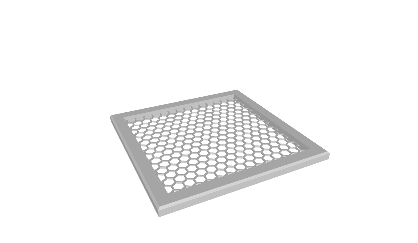 Hexagon Grid floor preview image 1